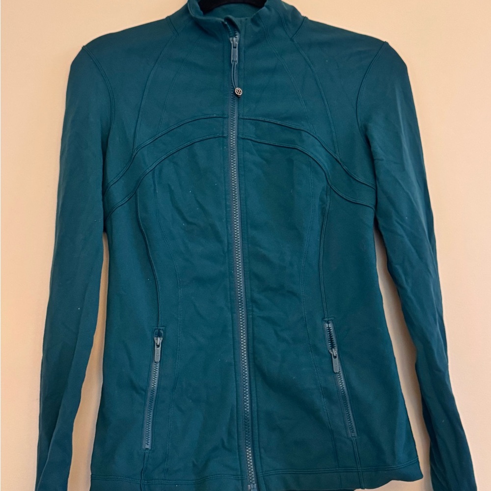 Lululemon Deep Teal Define Jacket - Picture 2 of 8